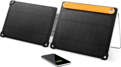 Produktbild von BioLite SolarPanel 10+, mit 3200 mAh Akku und bis zu 10 W Ausgangsleistung