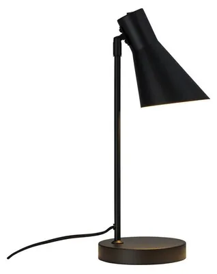 Produktbild von Tischlampe Schwarz, Tischleuchte, Nachttisch, Schreibtischlampe, lampe, Leselampe DL12