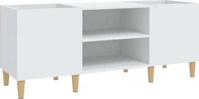 Obrázek produktu pro vidaXL Panelová skříň bílá 121 x 38 x 48 cm Materiál na bázi dřeva