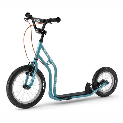 Produktbild von Yedoo Wzoom Kinderroller Tretroller mit Luftreifen Tealblue