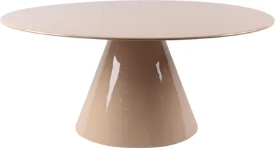 Produktbild von Couchtisch aus Metall – Glänzendes Beige – DINEGA