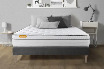 Produktbild von Matratzen- und Lattenrost-Set 200x200 cm - Memo Luxe