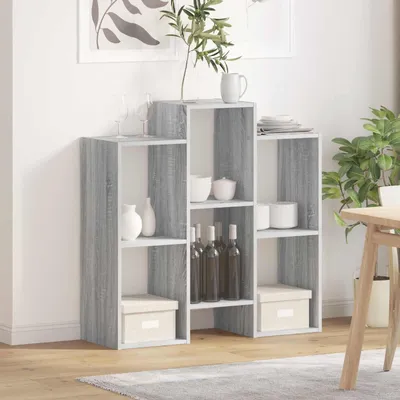 Obrázek produktu pro vidaXL Komoda Sonoma, šedá, 90 x 30 x 90 cm