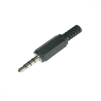 Obrázek produktu pro Konektor Jack 3,5 mm 4-pinový plastový konektor