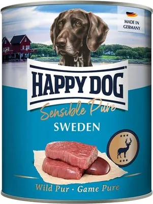 Image de HappyDog 800gx6 Sensible Pure Sweden Wild