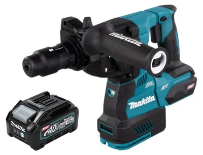 Image de Marteau-perceuse sans fil Makita HR 002 GM1, 40 V max, 2,9 J, SDS plus, moteur sans balais + 1 batterie 4,0 Ah - sans chargeur