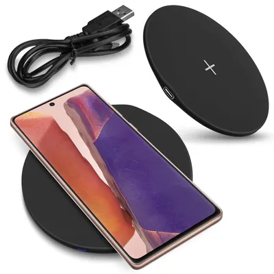 Produktbild von Qi Ladegerät für Samsung Galaxy S25 S24 Plus Ultra Wireless 15W Ladenstation