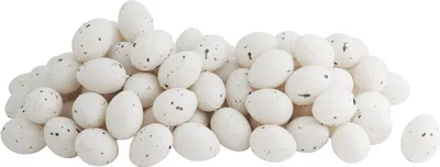 Produktbild von Eier Kiebitzeier weiss-gesprenkelt 308000 3cm Kunststoffeier Ostereier
