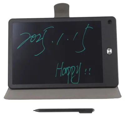 Immagine prodotto di Tavoletta grafica LCD da 10 pollici per adulti, tavola da disegno a schermo intero, blocco riutilizzabile e cancellabile e per la composizione di messaggi