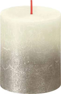 Produktbild von Bolsius E103668637105, Zylinder, Cremefarben, Perleffekt, 35 h, 1 Stück(e)