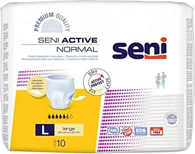 Produktbild von Seni Active Inkontinenzpants normal L 8X10 St