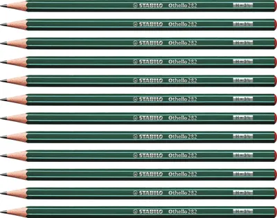 Produktbild von Bleistift - STABILO Othello - 12er Pack - Härtegrad H