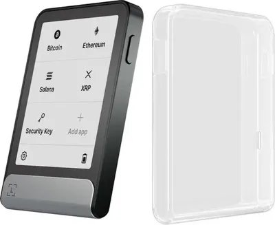 Produktbild von Ledger Flex + Schutzhülle Transparent - Hardware Wallet - Geldbörse für Bitcoin, Ethereum und viele andere Krypto