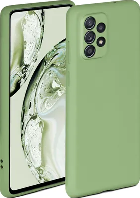Produktbild von Soft-Case für Samsung Galaxy A72, Farbe:Bambusgrün