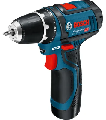 Produktbild von Akku-Bohrschrauber GSR 12V-15, 2 x Akku GBA 12V 2.0Ah