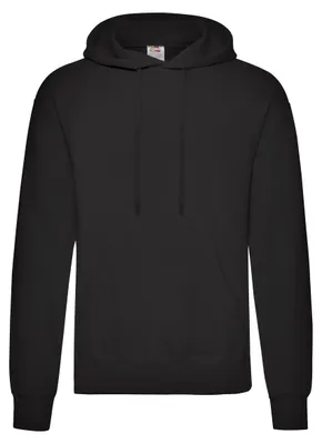 Produktbild von Fruit of the Loom - "Classic" Kapuzenpullover für Herren FK2839 (M) (Schwarz)