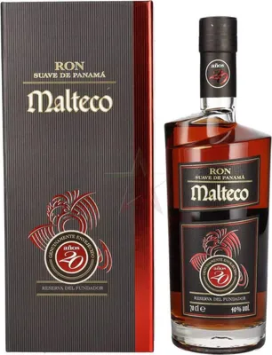 Produktbild von Malteco Ron Reserva del Fundador 20 Años 40,00 %  0,70 Liter