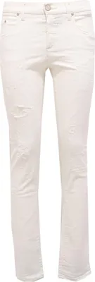 Produktbild von 1747AB (NO FOULARD) pantalone donna JACOB COHEN IVORY VINTAGE trouser woman