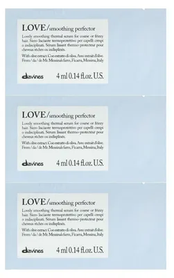 Imagen del producto de Davines, Love, Crema leave-in para el cabello, 12 unidades, 4 ml