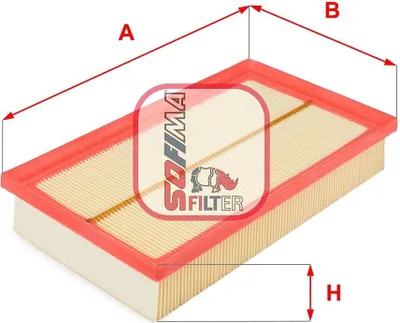 Produktbild von SOFIMA S 3101 A Luftfilter für FORD FOCUS (DAW, DBW)
