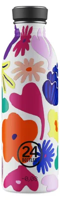 Produktbild von 24Bottles Edelstahl Trinkflasche  Acqua Fiorita 0,5 l, auslaufsicher, nicht-thermisch