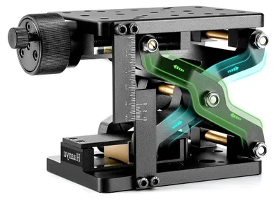 Produktbild von Manuelle Z-Achsen Hebebühne mit 60 mm Hub für präzise Anwendungen