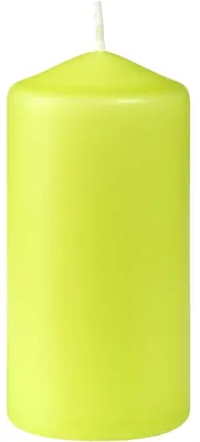 Produktbild von 60x Duni Stumpenkerzen 100 x Ø 50 mm 20 Std. Kiwi Paraffin