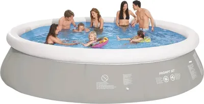 Produktbild von Jilong Aufblasbarer Pool Grau 450×122 cm