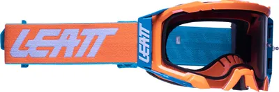 Produktbild von Leatt Velocity 5.5 Frame Motocross Brille, neon-orange/blau, Einheitsgröße