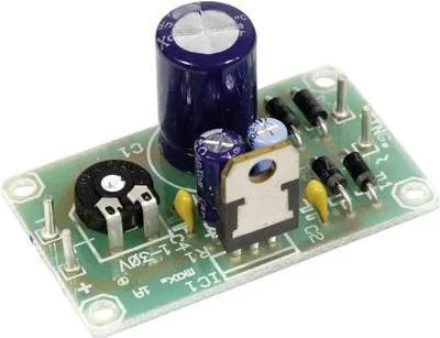 Productafbeelding van Spanningsregelaar printplaat voor LM 317, uitgangsspanning 1.2