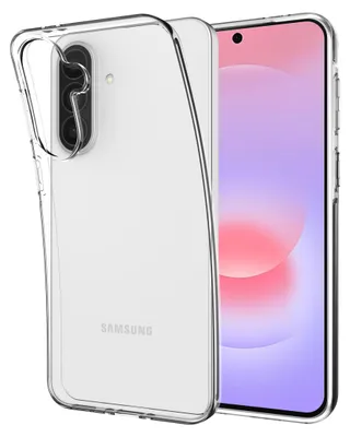 Image de Cazy Coque compatible avec Samsung Galaxy A37 Coque en Silicone – Coque Flexible 100 % GRS – Transparent