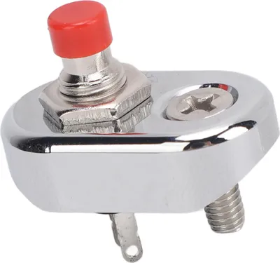 Productafbeelding van Stuurinrichting met start-/stopknop, universeel, zelfresetkende motorfiets-noodstopknop voor ATV, UTV, dirt bikes, met ronde knop