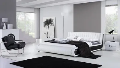 Produktbild von Designer Bett Ehebett Polsterbett Schlafzimmer Lederbett Betten Doppelbett