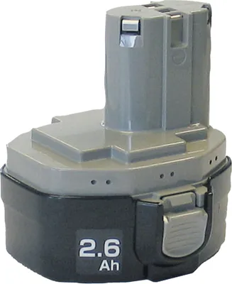 Immagine prodotto di Makita Ni-MH 1434 14,4V, batteria/ batteria ricaricabile, nichel idruro metallico (NiMH), 2,6 Ah, 14,4 V, nero, argento, 1 pezzo(i)