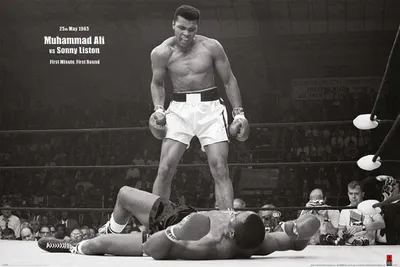Produktbild von Plakát Muhammad Ali proti Liston Landscape 91,5x61cm.