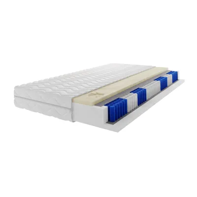 Zdjęcie produktu dla Materac dwustronny multipocketowy Clove 200x200 piankowy hipoalergiczny z 7 strefami komfortu H3