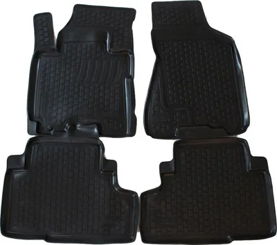 Produktbild von J&J AUTOMOTIVE | 3D Automatten Gummi Matten Gummifußmatten TPE Passend Für Kia Sportage 2004-2009, Schwarz, Anti-Rutsch, Allwettermatten, Passgenaue, Hohes Rand