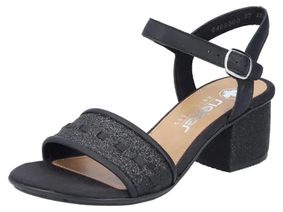 Produktbild von Rieker Damen Sandalen 64653-00 schwarz Gr. 38