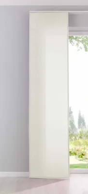 Produktbild von Flächenvorhang Schiebegardine Cationic »Palermo« blickdicht Leinen Optik natura seidenmatt, HxB 245x60 cm, Creme Landhaus Stil 204411