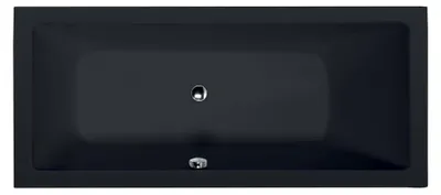 Produktbild von MIMOA Rechteckwanne 170x80x39cm, Schwarz matt