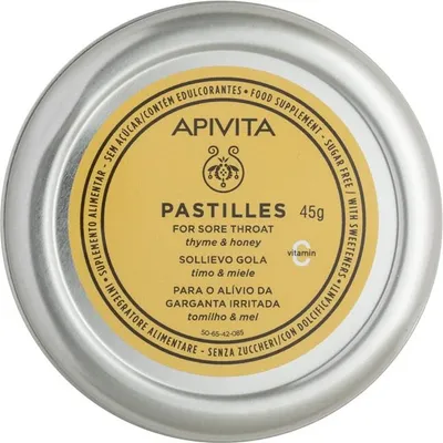 Produktbild von Apivita Thymian und Honig Lutschtabletten 45g