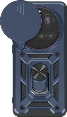 Obrázek produktu pro Mayaxess, pouzdro pro Xiaomi 15 Ultra s ochranným kroužkem na fotoaparát, tmavě modré