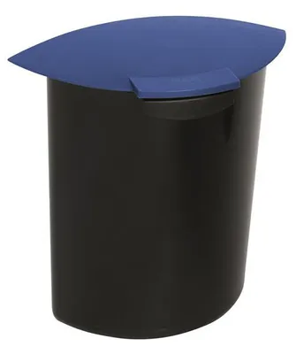 Image de HAN 1838-14 HAN Poubelle MOON, PP, 6 litres, avec couvercle bleu