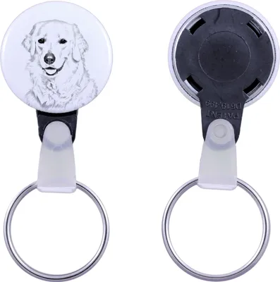 Produktbild von Kuvasz Anhänger mit kleinem Hund Art-Dog