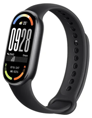 Produktbild von Smart Watch AMOLED Display 21 Tage Akku 5ATM Wasserdichtigkeit SPO₂ und Herzfrequenzmessung Schlafüberwachung 150+ Sportmodi Schwarz Band 10