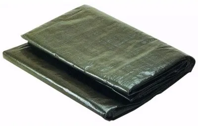 Produktbild von Sandkastenplane Abdeckplane aus PE mit Ösen grün rechteckig ca 180 x 160 cm