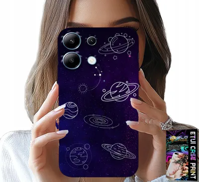 Obrázek produktu pro Pouzdro Pro Xiaomi Note 13 4G - Cosmos Planets Stars Galaxy Designs