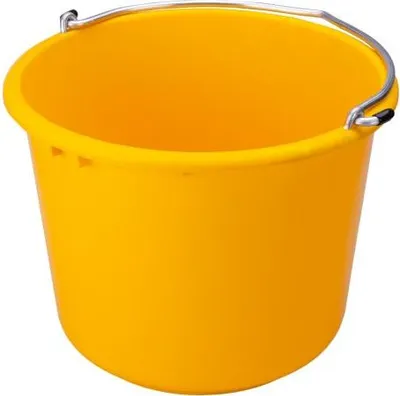 Immagine prodotto di Secchio in plastica, 12 l, giallo, Gripline ENPRO