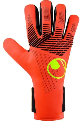 Produktbild von Uhlsport Fm Absolutgrip Hn Fit Torwarthandschuhe - Neonrot / Weiß / Neongelb  | Größe: 8