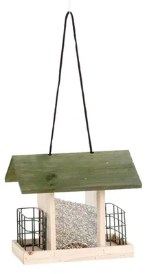Produktbild von Vogelfutterhaus Vogelstation Futterspender Futterkrippe Futterhaus Vogelhäuschen